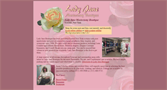 Desktop Screenshot of ladyjaneboutique.com